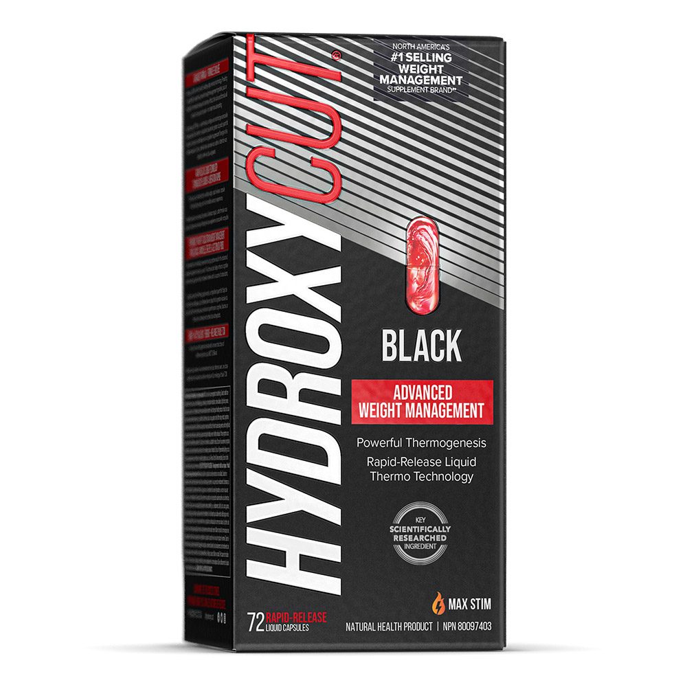 Hydroxycut Black - Front Facing Carton