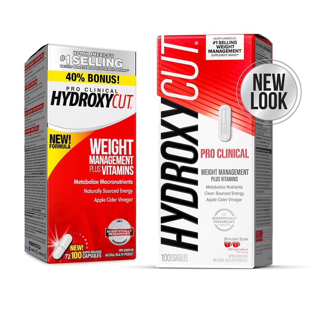 Hydroxycut Pro Clinical New Look