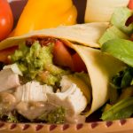 Tuna Guacamole Wrap