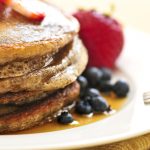 Whole Wheat Cinnamon Pancakes